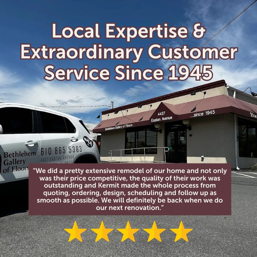 Bethlehem flooring showroom exterior