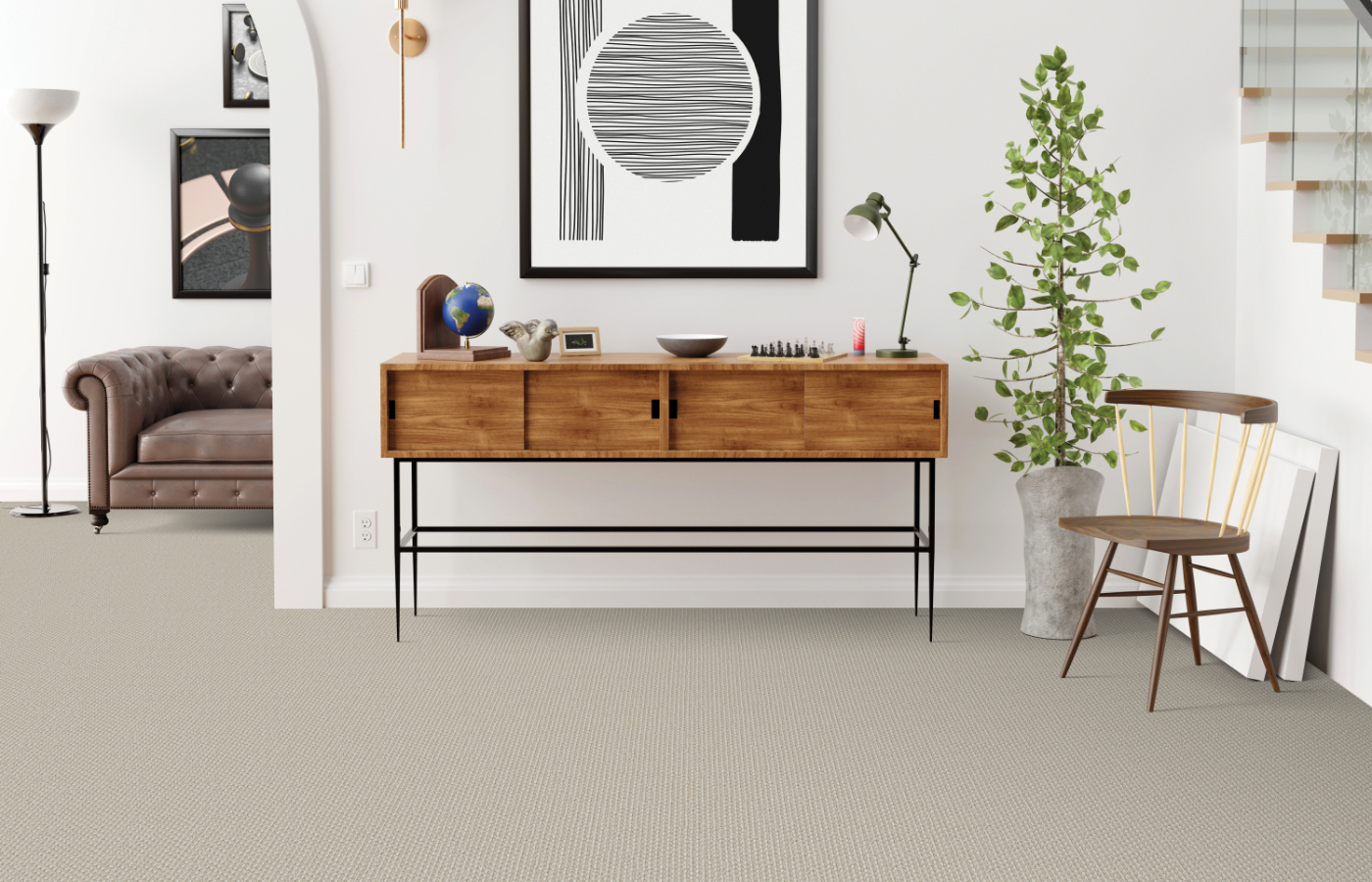 carpet in entryway
